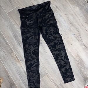 SPANX Black Leggings with Red Tag